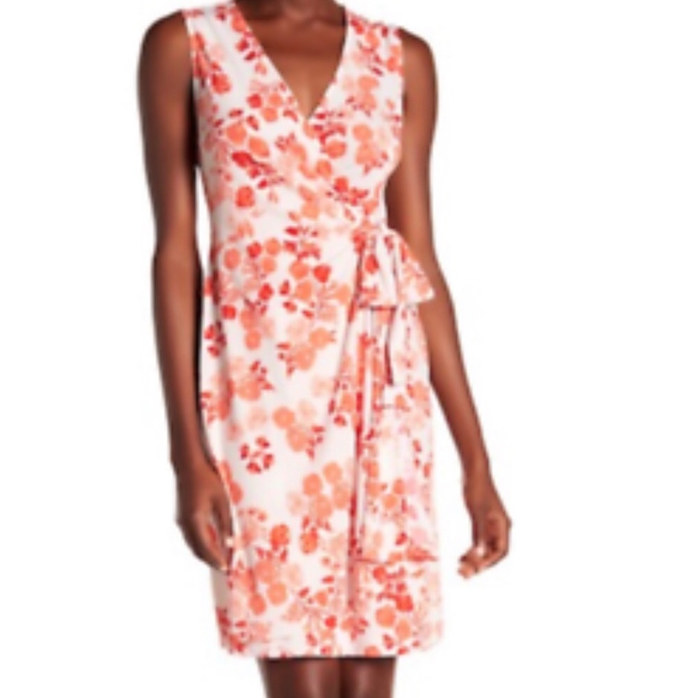 DONNA MORGAN WRAP DRESS